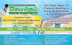Clean Again Pressure Washing LLC